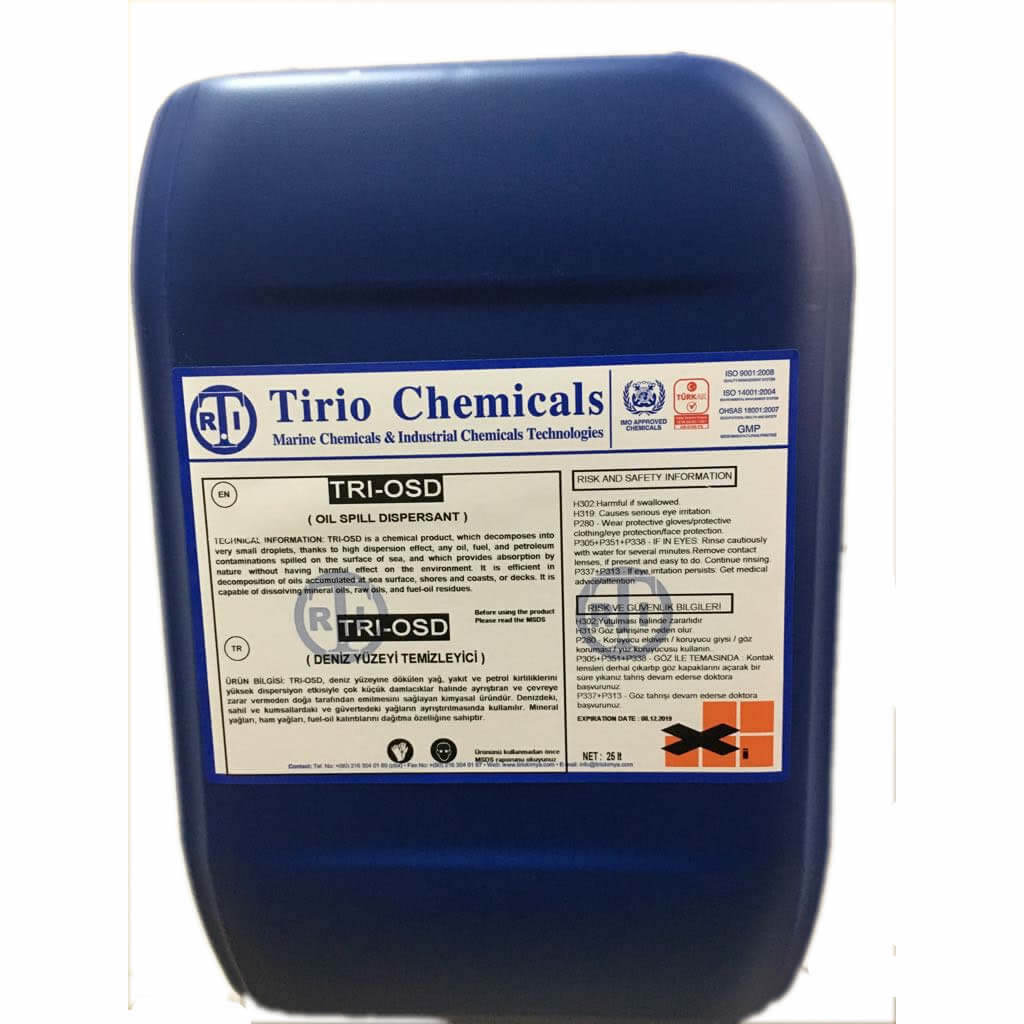 Tirio Chemicals Oil Spill Dispersant